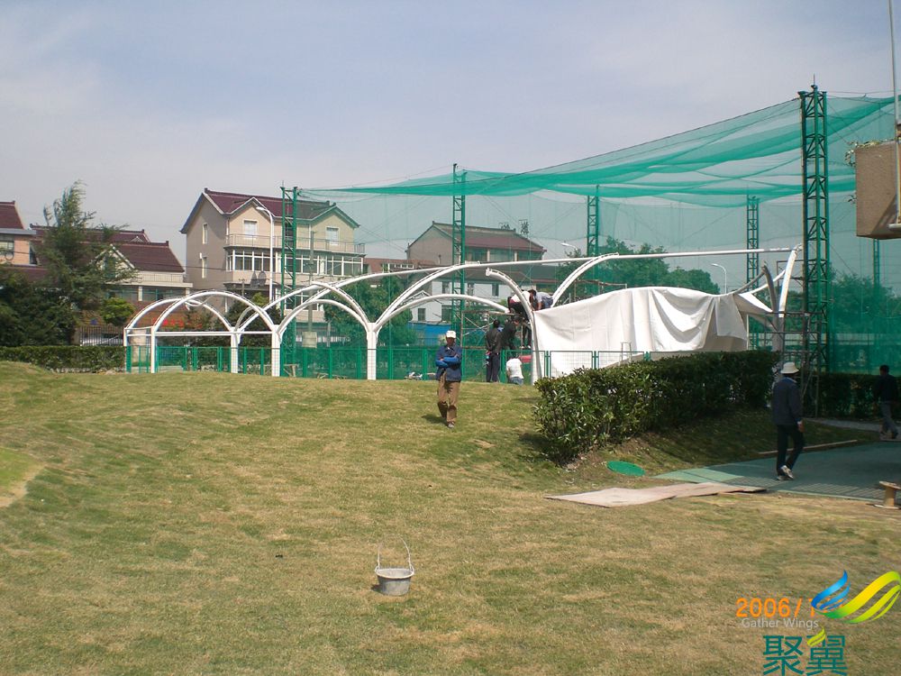 學校高爾夫遮陽棚