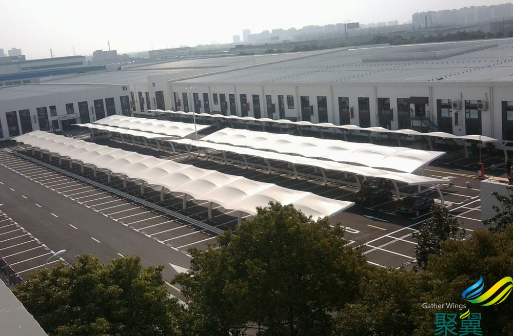 露天停車場汽車遮陽