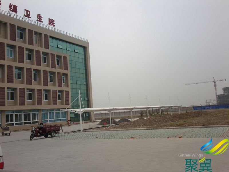 溧陽衛生院工程膜結構車棚