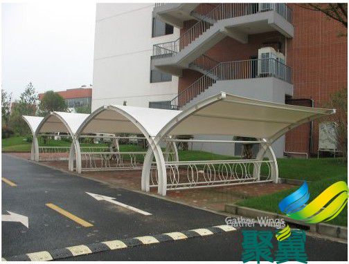 校園單車遮陽棚，學校專用單車遮陽棚