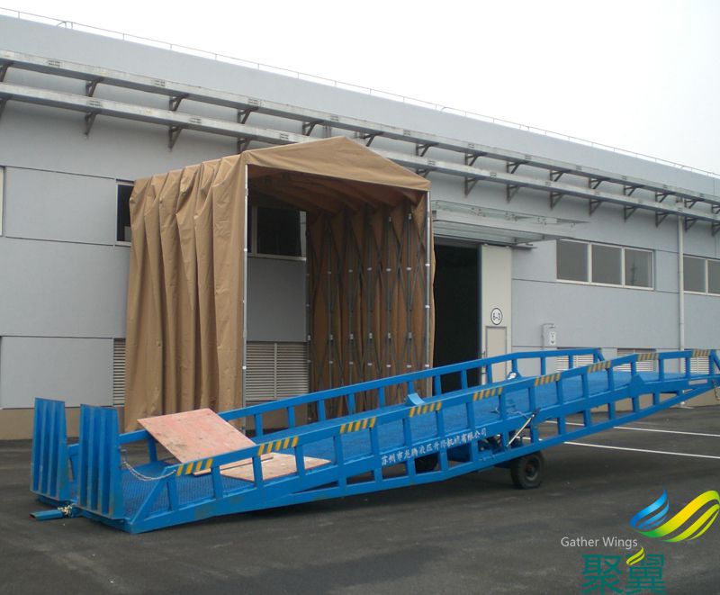 德邦物流臨時倉庫雨棚