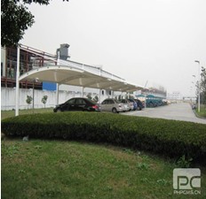 聚翼膜結構車棚價格最透明