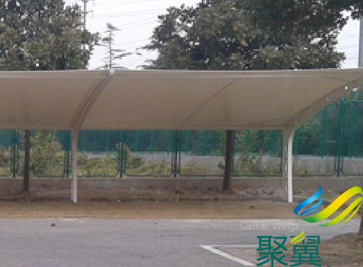 寧波膜結構車棚,膜結構車棚,