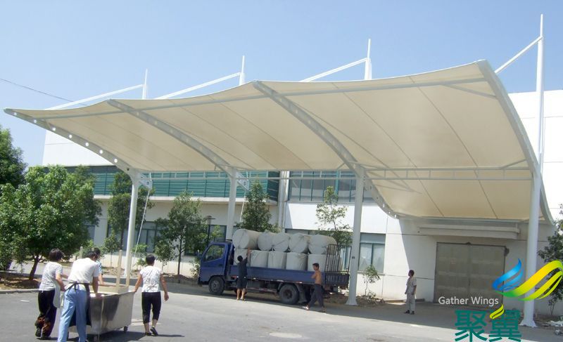 膜結(jié)構(gòu)停車棚