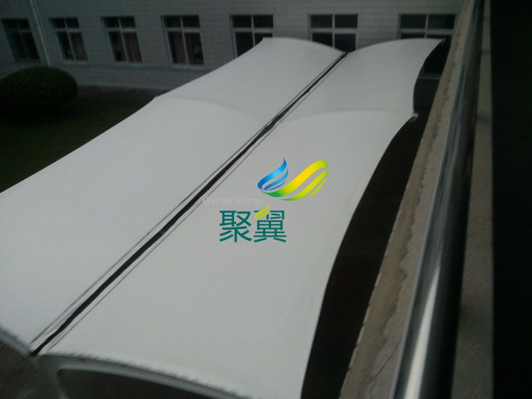 奉化溪口鎮寧波職業技術學院膜結構車棚工程