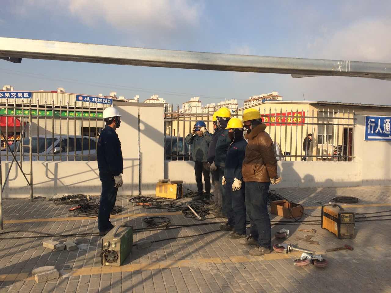 膜結構車棚安全教育