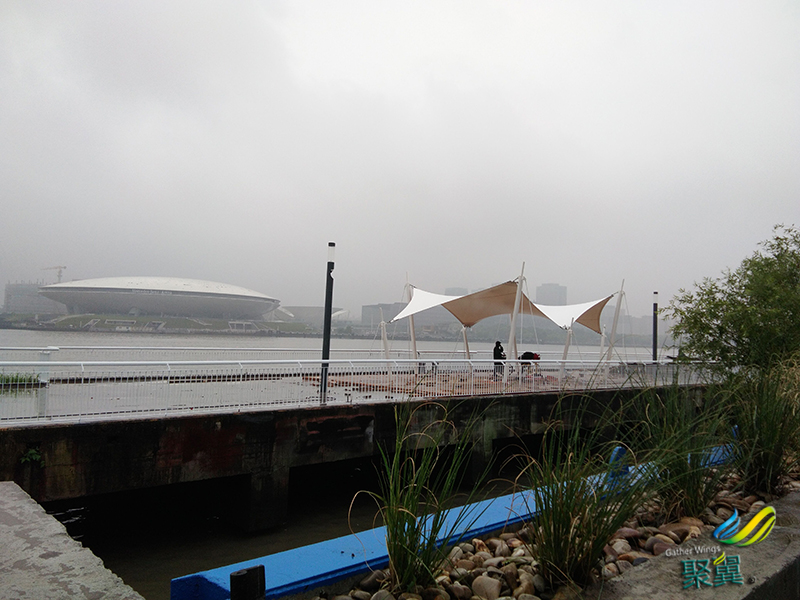 上海外灘張拉膜10