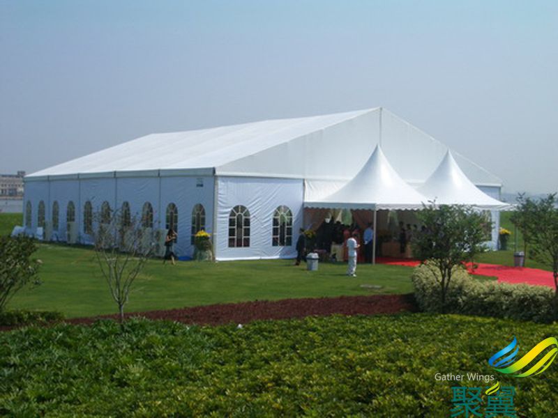 聚翼膜結構遮陽棚 戶外大型專用篷房 安裝簡單使用方便