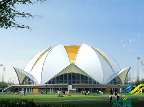 聚翼膜結構景觀設計|建筑膜結構|膜結構景觀遮陽棚