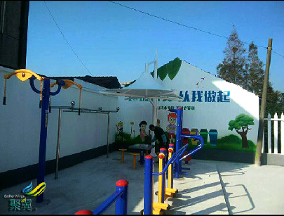 膜結(jié)構(gòu)傘不僅可以遮陽防雨還可以防紫外線