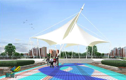 索膜張拉膜結構進口建筑膜材*索膜張拉膜結構防火B1級