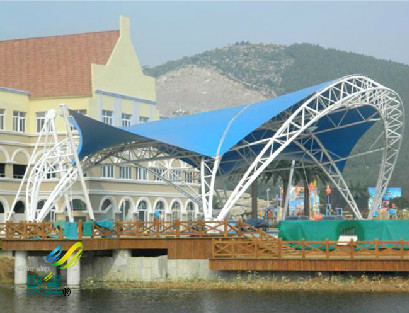 景觀膜結構夢幻般效果|標志性建筑物