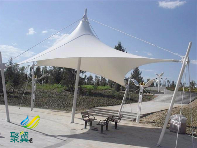 張拉膜結構索膜結構的設計|施工方案