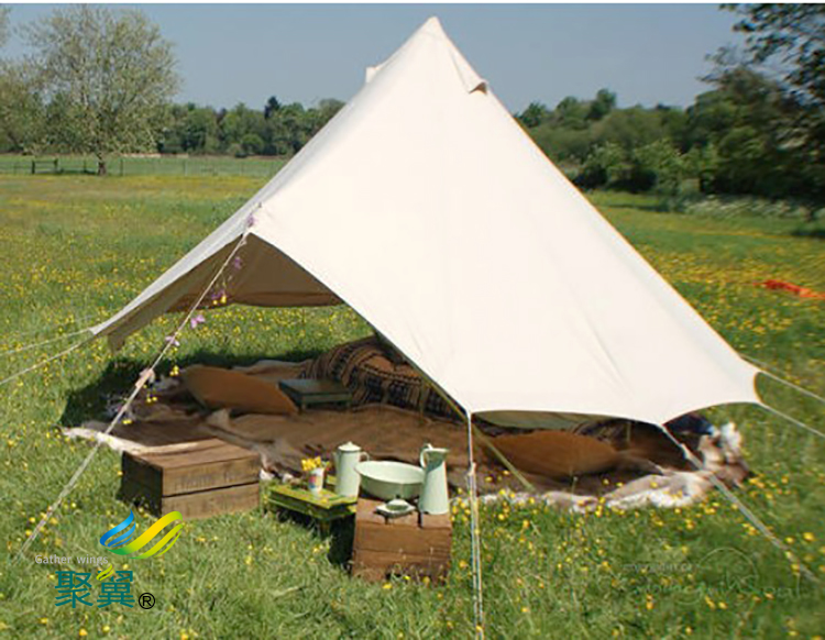 大型防風帳篷篷房定制廠家都用什么布