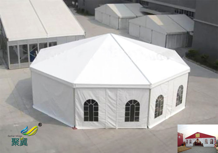 戶外搭建大型婚慶廣東帳篷防風篷房定制廠家安裝生產