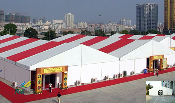 上海活動戶外大型帳篷防風倉庫婚慶篷房租賃廠家設計方案