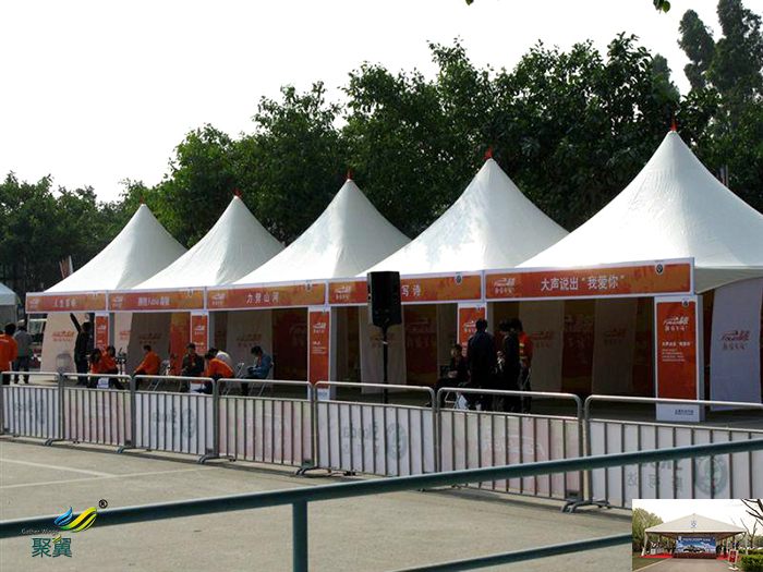 北京戶外搭建膜結構租賃活動婚慶帳篷防風篷房展會