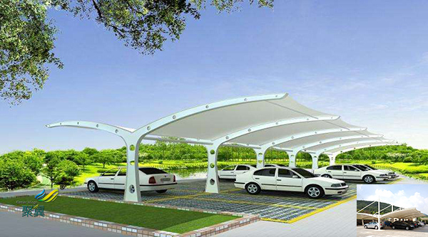 無錫膜結構定制充電樁汽停車棚工程報價定做公司