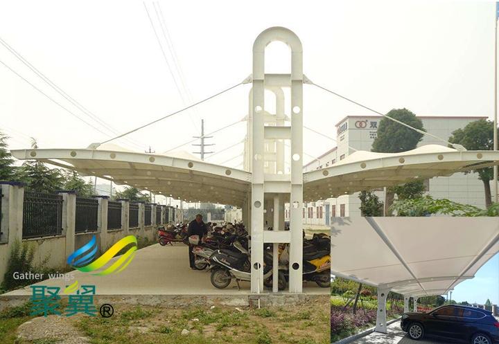 膜結(jié)構(gòu)車棚造價多少|(zhì)停車棚受力特點