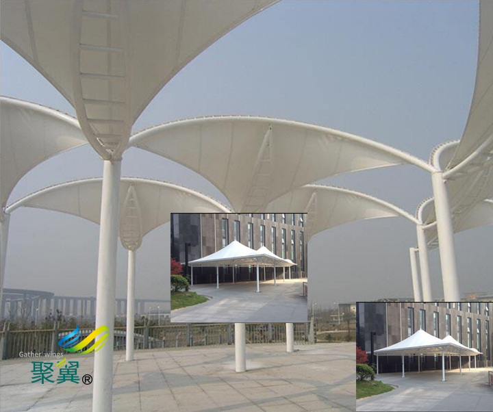 車棚進口建筑膜材|膜結構車棚經濟性好