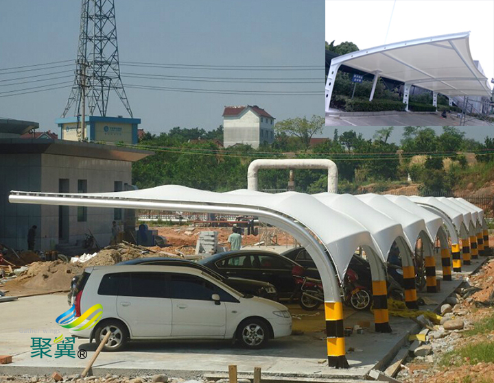 上海聚翼業務范圍|膜結構車棚力學性能   