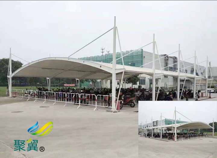 停車棚質(zhì)量選型|聚翼膜結(jié)構(gòu)工程有限公司質(zhì)量選型