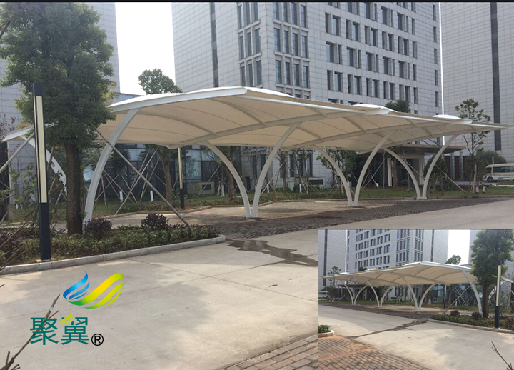 上海鋼膜結(jié)構(gòu)車棚三種分類|車棚設(shè)計(jì)方案