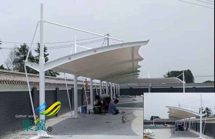 上海景觀張拉膜結(jié)構(gòu)工程張拉設(shè)計(jì)滿足要求   