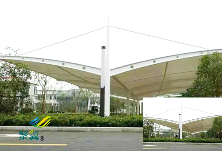 上海膜結構車棚優勢特點有哪些