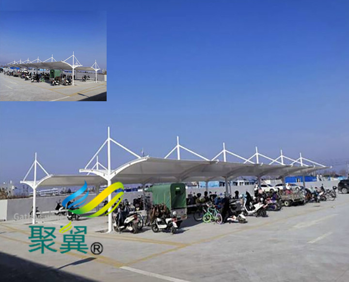  膜結構停車棚如何設計|汽車棚詳細策劃