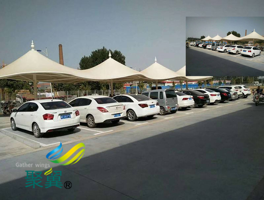 膜結構車棚現實生活當中廣泛應用|車棚專業設計