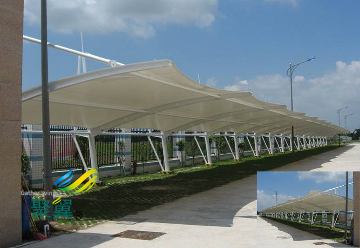 膜結(jié)構(gòu)車棚設(shè)計技巧|車棚設(shè)計規(guī)格調(diào)整