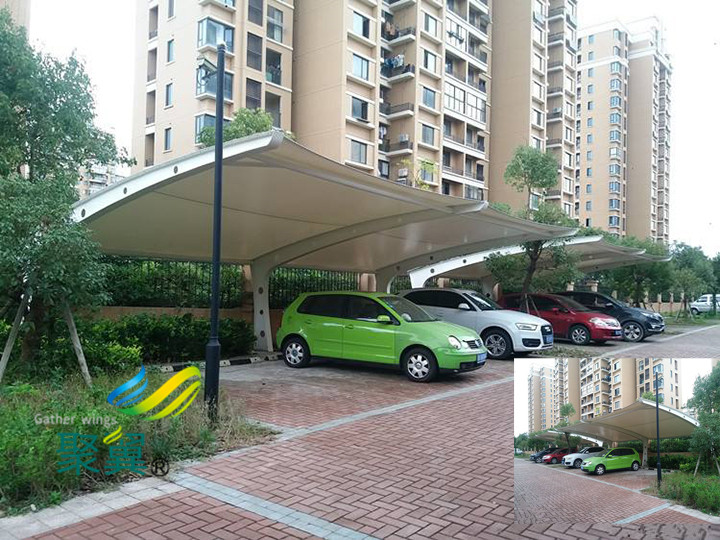 膜結(jié)構(gòu)車棚公共自行車棚優(yōu)勢|膜結(jié)構(gòu)特點