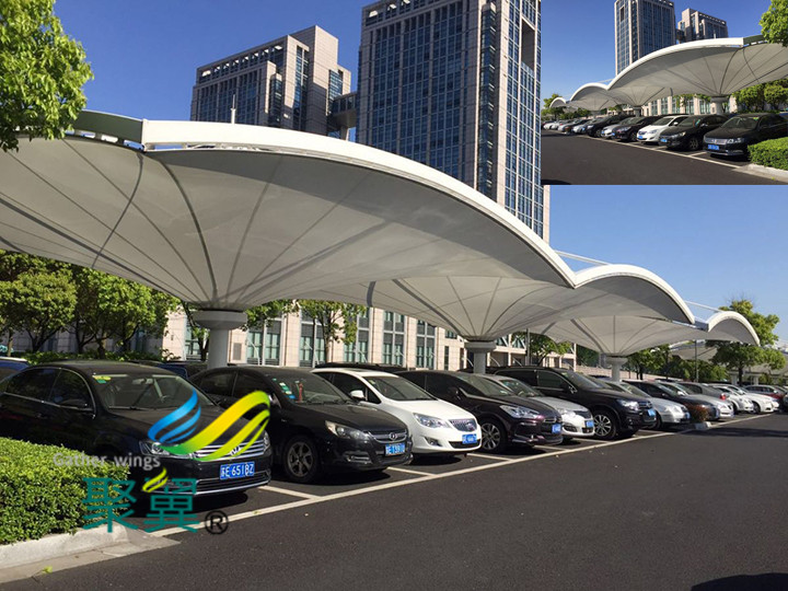 制作膜結(jié)構(gòu)停車棚遮陽棚注意事項|車棚鋼材焊接