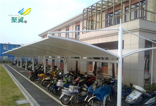 膜結構車棚充電樁車棚16