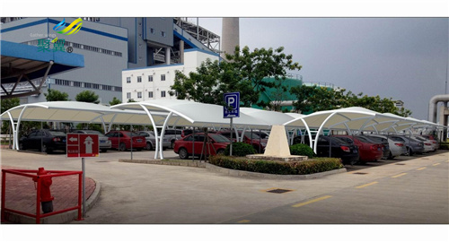 膜結構車棚充電樁車棚17