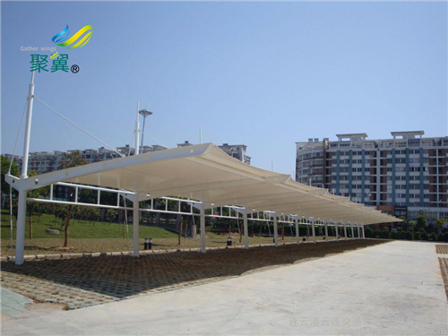 上海張拉膜結構車棚安裝